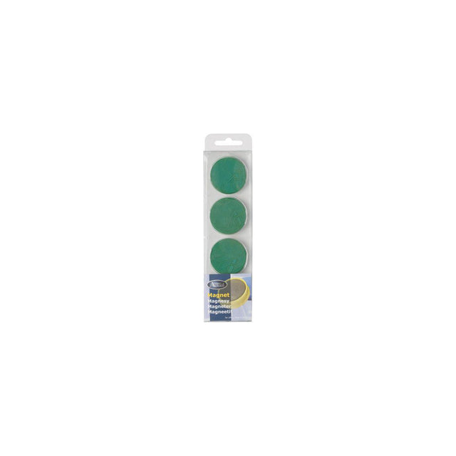 Magnetic buttons ACTUAL 40mm green 4/pc