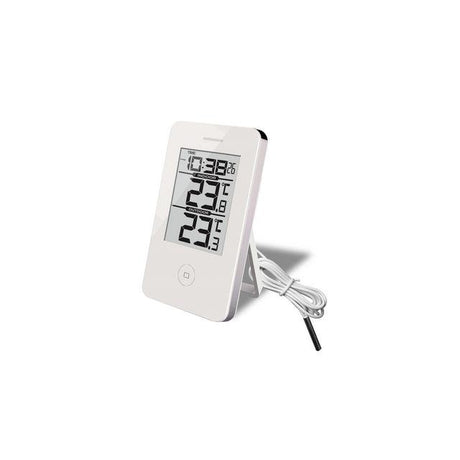 Thermometer TF indoor/outdoor digital + clock