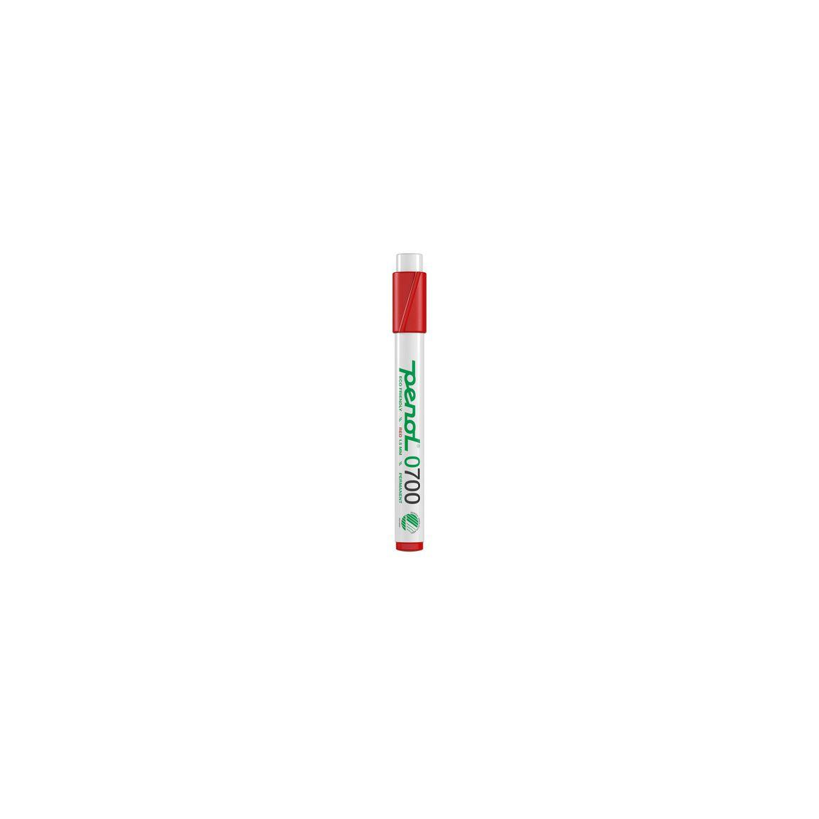 Labelling pen PENOL 0-700 perm 1,5mm red