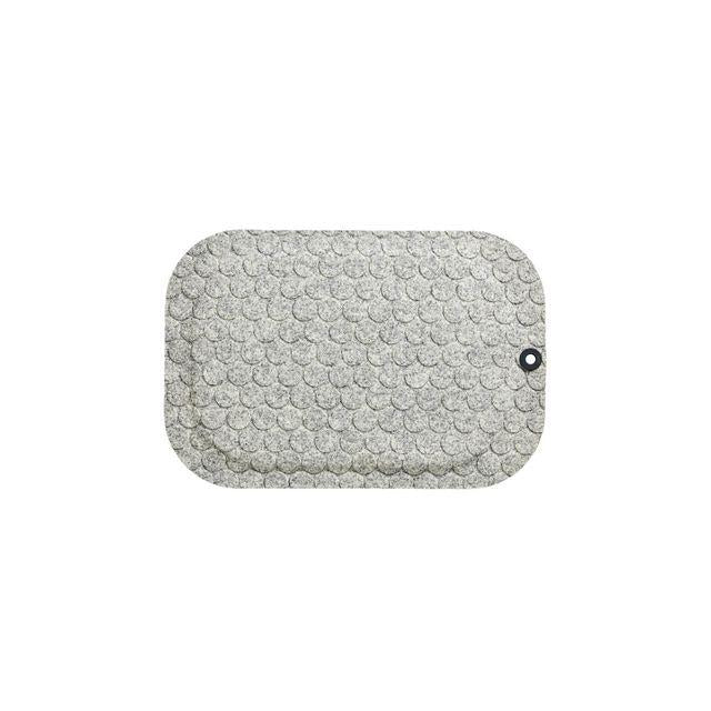 Workplace mat StandUp C 53x77 ash white