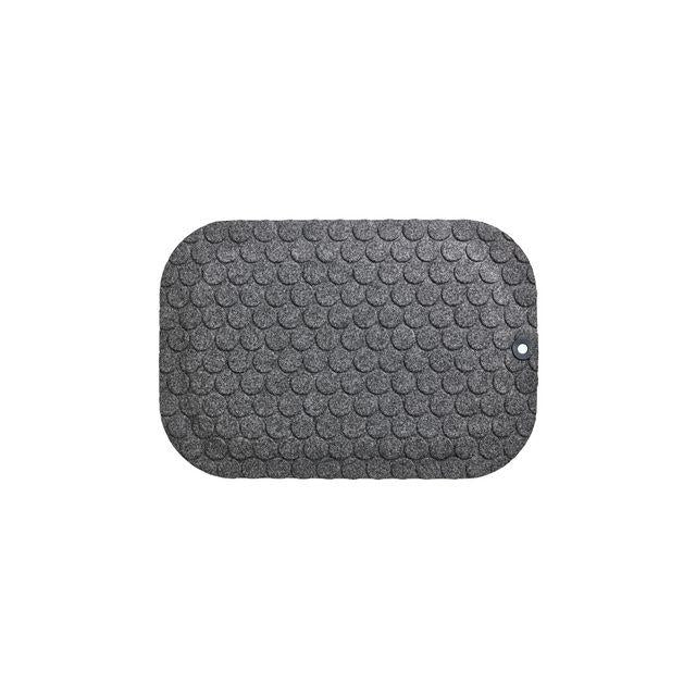 Workplace mat StandUp C 77x53cm grey