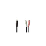 Adapter NEDIS 2x3,5mm ho 3,5mm ha sva