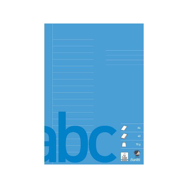 Stationery A4 ruled 14,5mm blue 10/pc