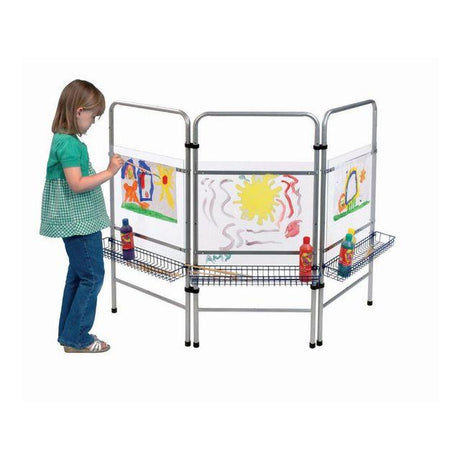 3-sided easel for outdoor and indoor use