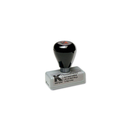 K-Stamp 1201 - Max 40 x 8 mm