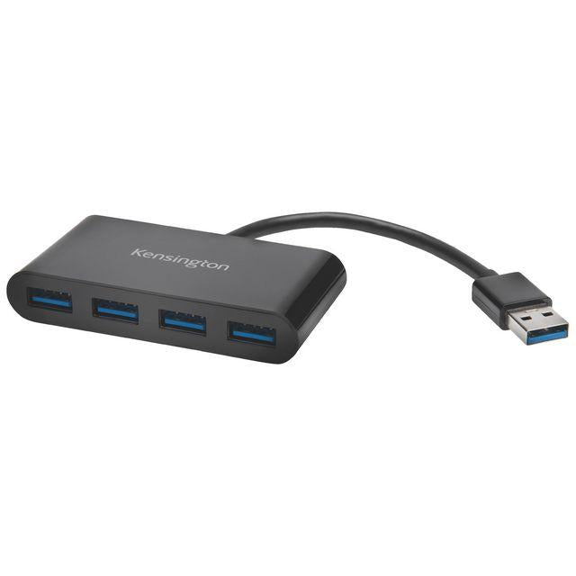 Hub KENSINGTON USB 3.0 4-Port black