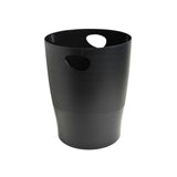 Wastepaper basket EXACOMPTA recycled 15L black
