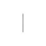 Handle VIKAN Ultra Hygienic 150cm black
