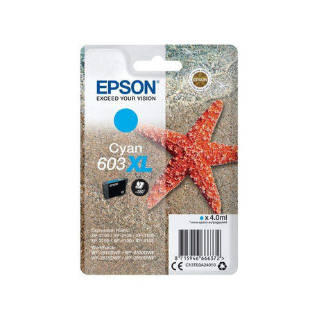 Ink cartridge EPSON T03U 603XL cyan