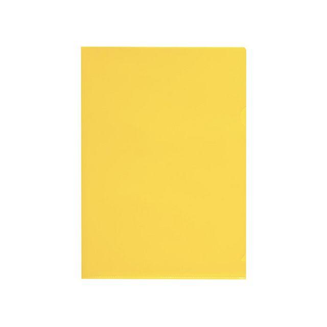 Folder A4 0,15 yellow 25/pack