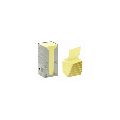 Notes POST-IT Z-block rec 76x76yellow 16/pc