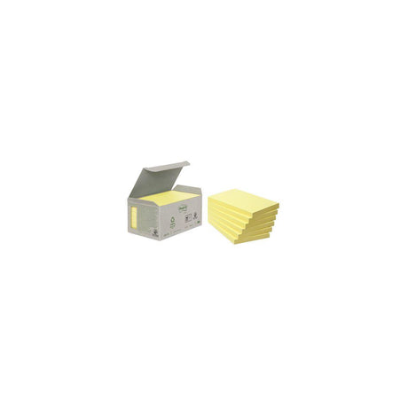 Notes POST-IT 100%recyc 127x76mmyellow 6/pc