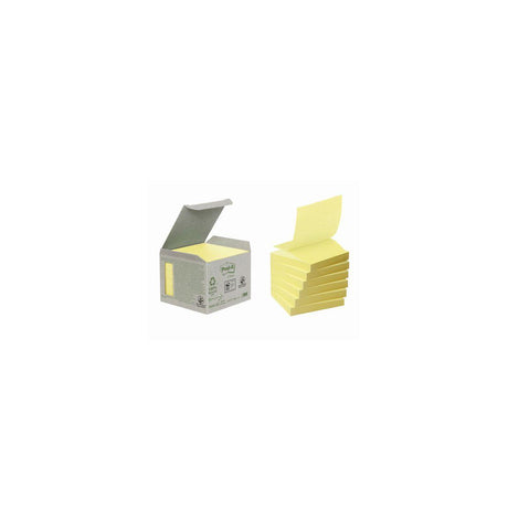 Notes POST-IT Z-block 76x76mm yellow 6/pc