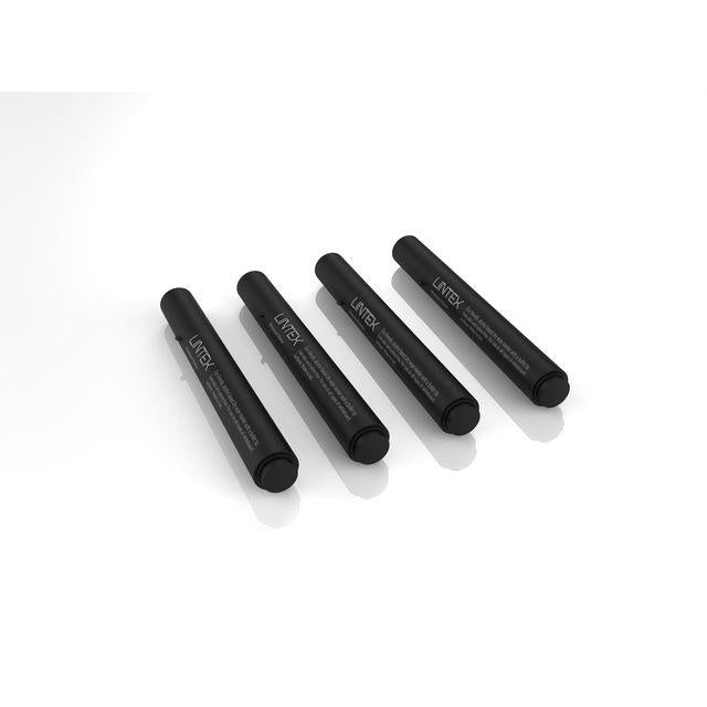 Whiteboard pen LINTEX black 4/pack