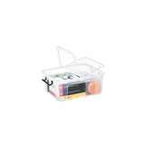 Plastic box STRATA 24L clear with lid PP