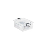 Plastic box STRATA 20L clear with lid PP