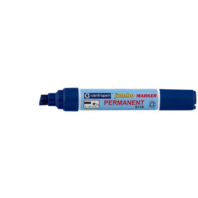 Marking pen CENTROPEN jumbo 2-10mm blue