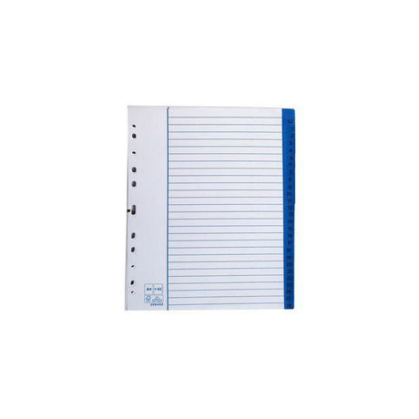 Paper register A4 1-52 5/pc