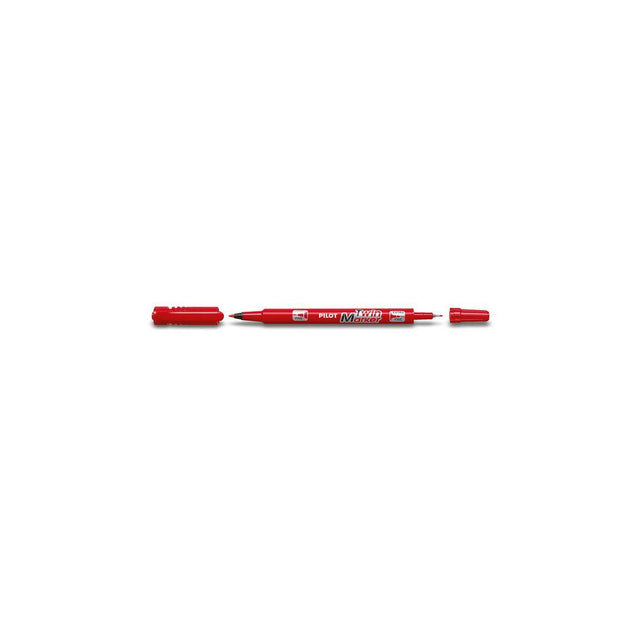 Marker pen PILOT BG Twin Marker Red