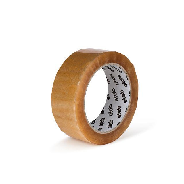 Packing tape ETAB 544 PP 38mmx66m clear 6/pack