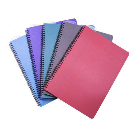 Notepad PP A4 90bl black colours