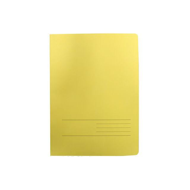 Collection binder cardboard A4 yellow