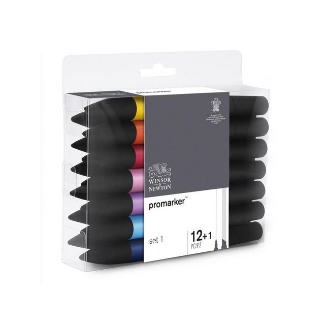 Promarker Clear colours Fine/Broad 12/pc