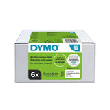 Label DYMO 57x32mm 6x1000/pc