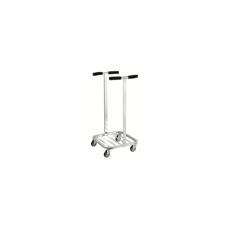 Sack trolley single 125L galvanised