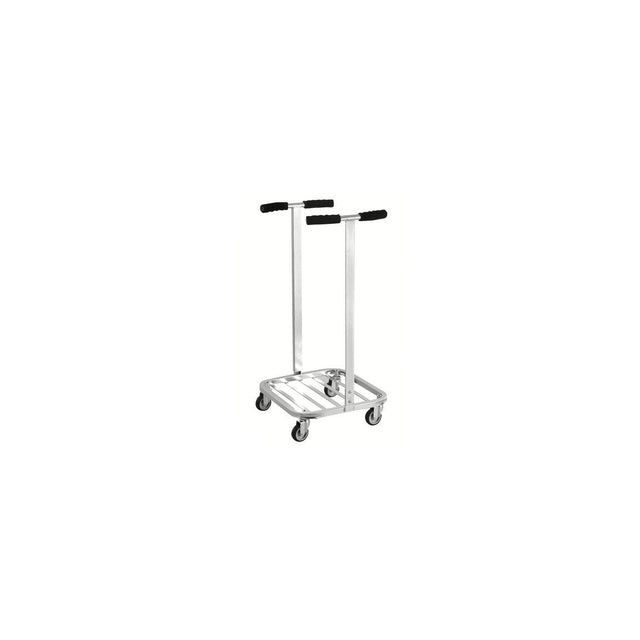Sack trolley single 125L galvanised