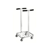 Sack trolley single 125L galvanised