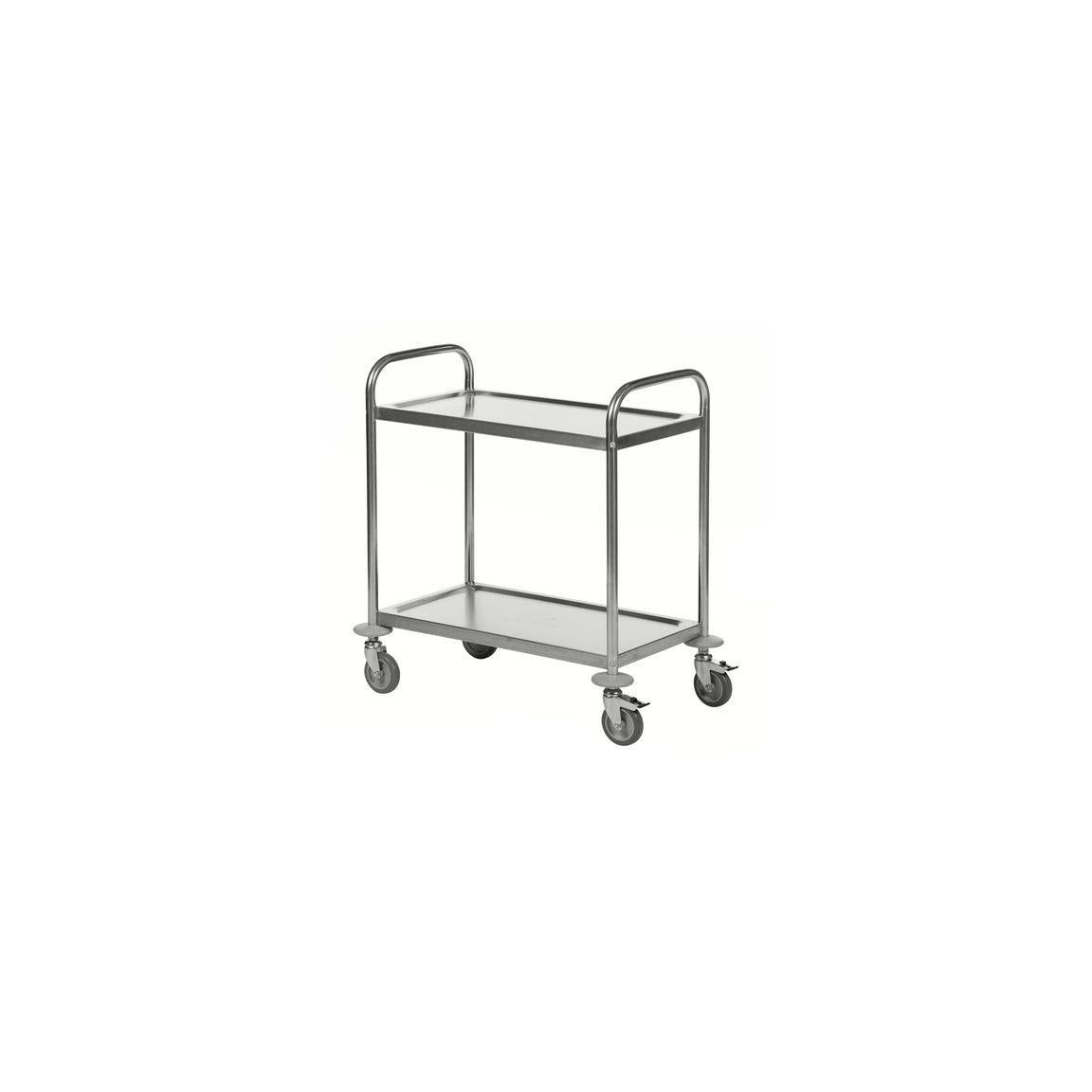 Stainless steel roller table 2 levels