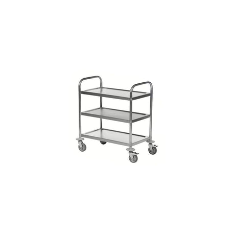 Stainless steel rolling table 3 levels