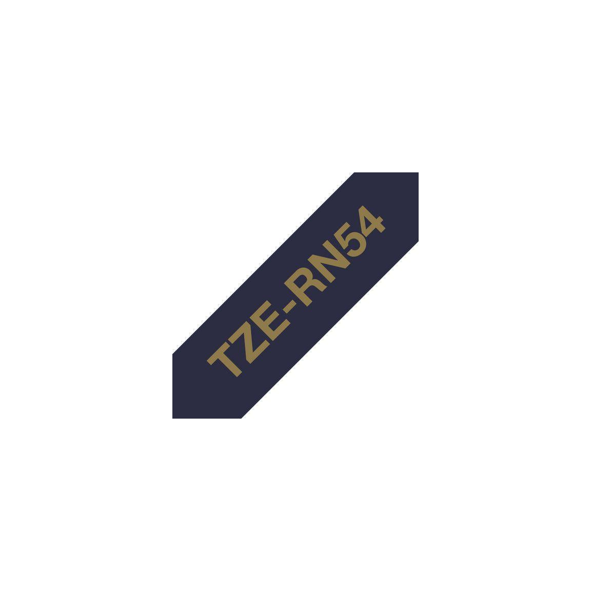 Tape BROTHER TZERN54 24mm gold on m-blue
