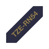 Tape BROTHER TZERN54 24mm gold on m-blue