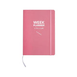Calendar Week planner undated pink 1051