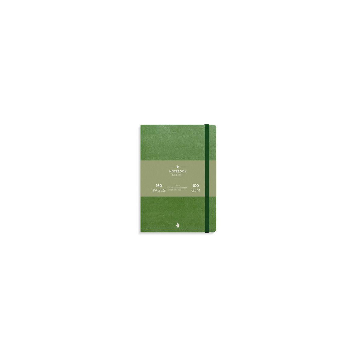 Notebook BURDE Deluxe A5 green