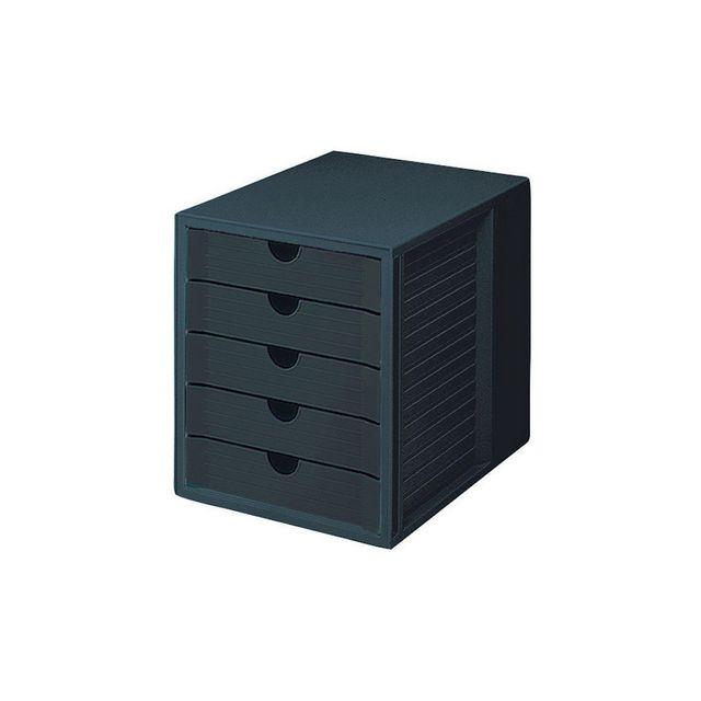 Blank box HAN 5 drawers recy black