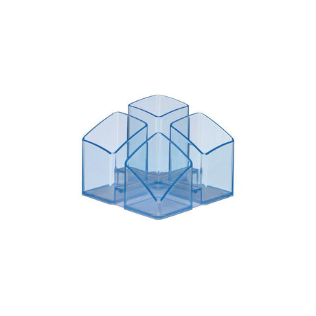 Utility rack HAN 5 compartments transparent ice blue