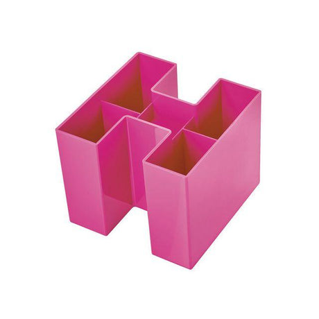 Utility rack HAN 5 compartments pink