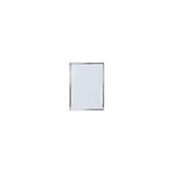 Wall frame 50x70cm silver polished 25mm