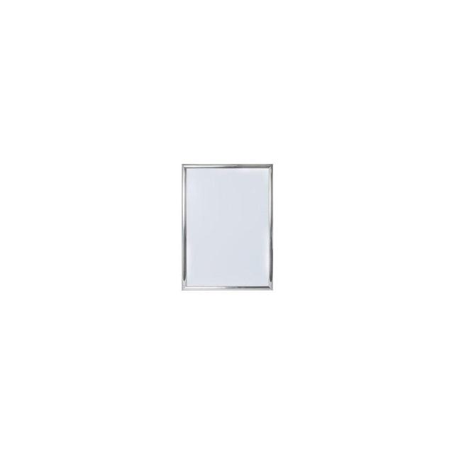 Wall frame 50x70cm silver polished 25mm