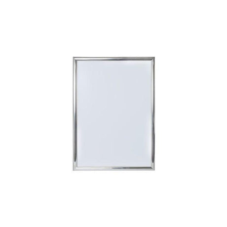 Wall frame 50x70cm silver polished 25mm