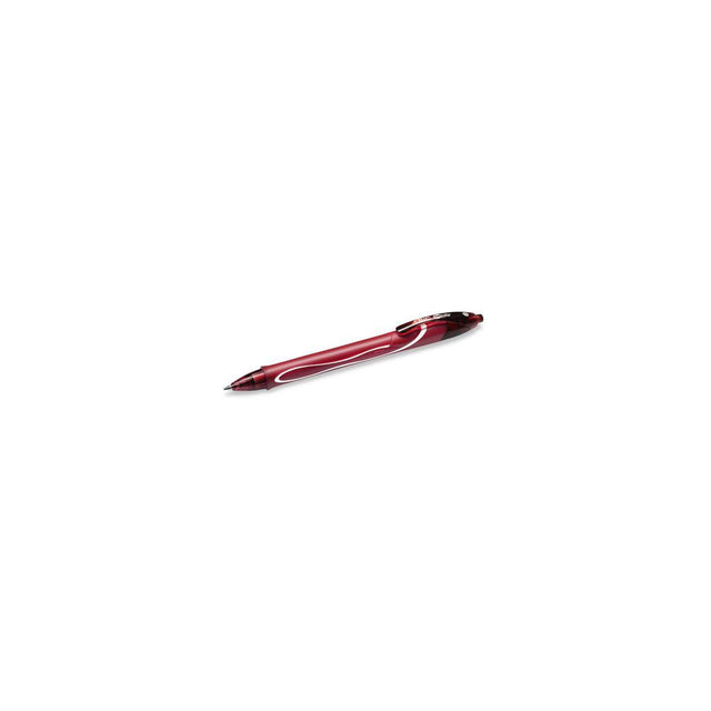 Gel pen BIC Gelocity Quick Dry red