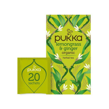 Tea PUKKA Herbal Lemongrass Ginger 20/pack