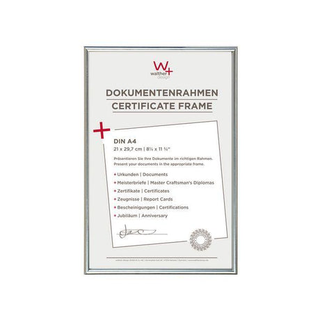 Frame 21x30cm matt silver