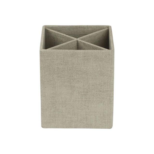 Pencil cup BIGSO Penny cardboard linen
