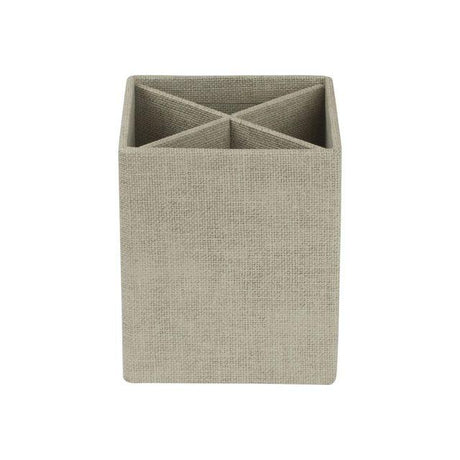 Pencil cup BIGSO Penny cardboard linen