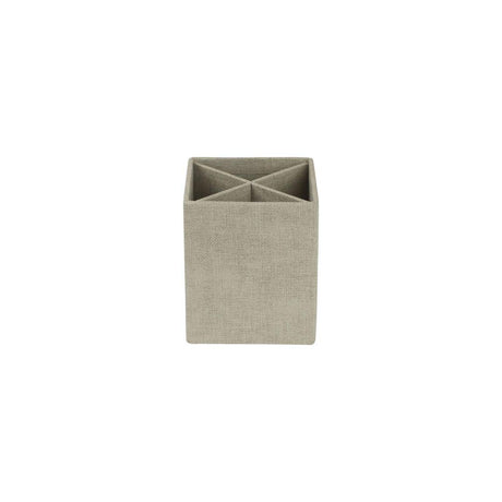 Pencil cup BIGSO Penny cardboard linen