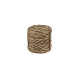 Jute ribbon mottled brown 166m